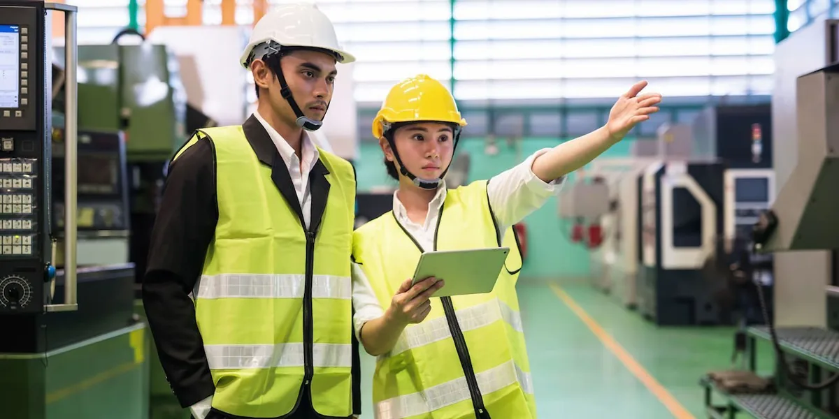 Illustrative factory inspection from the existing HunterSourcing website
