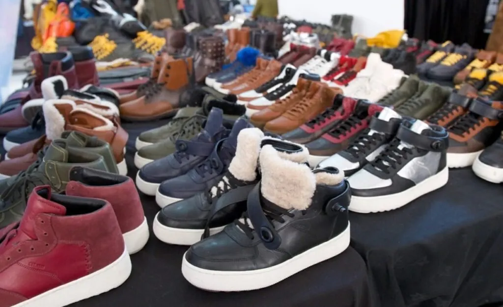 Shoe construction reference from the original article for discussing materials and fit